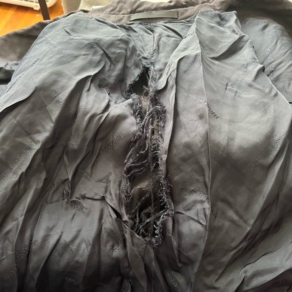 Versace Classic Black Wool Blazer Size 52 - Picture 14 of 15